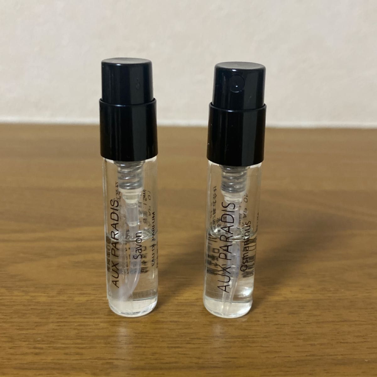 AUX PARADIS サボン オスマンサス 2本セット オードパルファム オゥパラディ 1.5ml 金木犀 香水