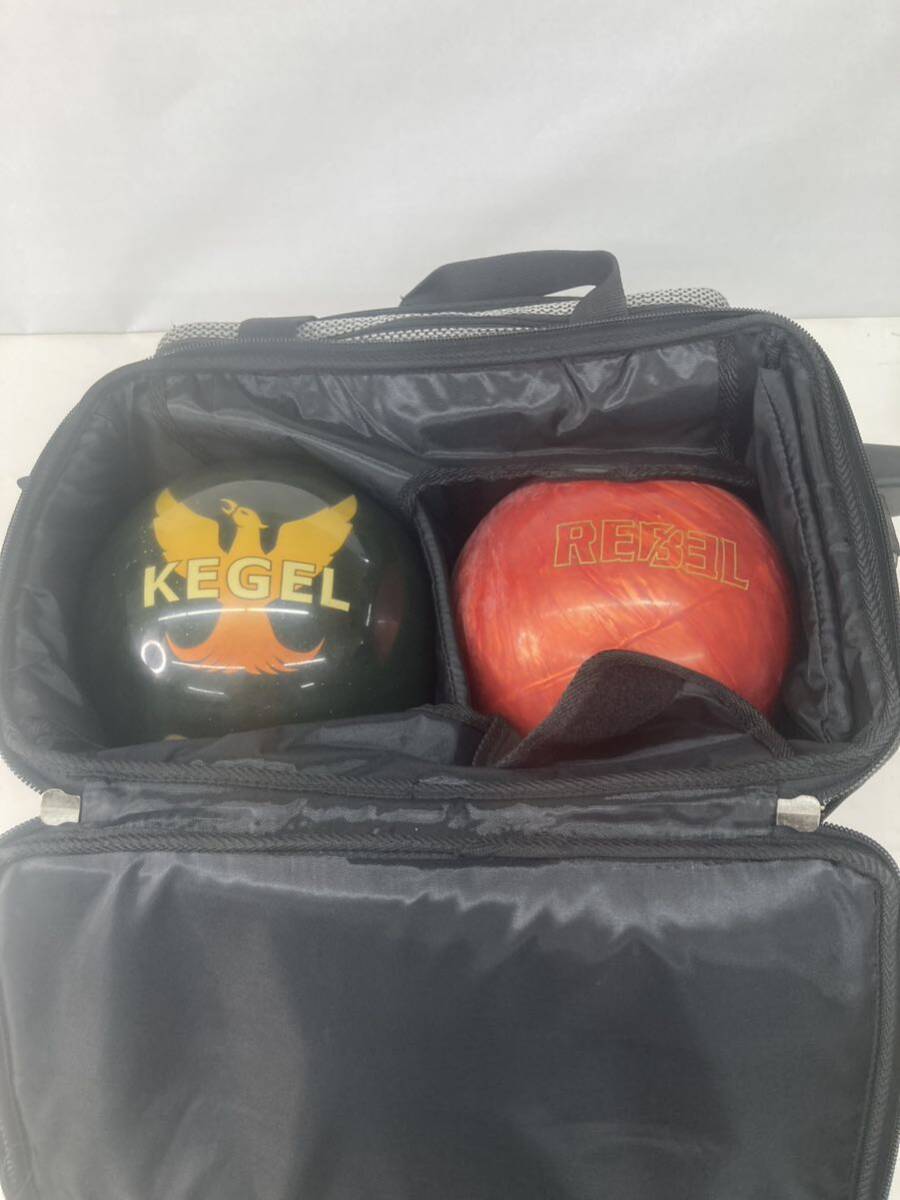 ★ ボーリング玉 ボーリングケース KEGEL USBC★ 07L10599 ABS REBEL USBC★ EZV11094 スポーツ プロ アミューズメント ボール_画像1