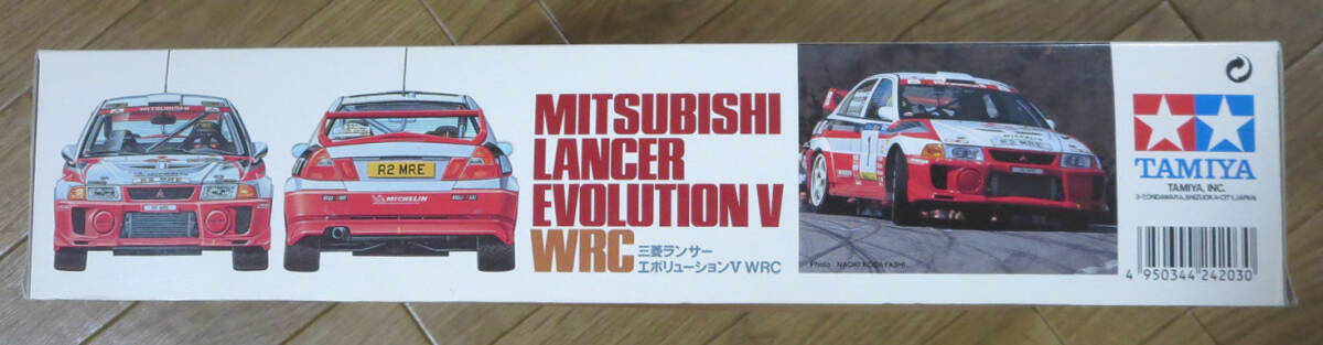 タミヤ 1/24 三菱ランサー エボリューションⅤ WRC / MITSUBISHI LANCER EVOLUTION V WRCの画像3