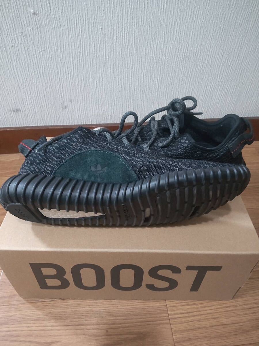 [ превосходный товар ]adidas YEEZY Boost 350 Pirate Black (2016) Adidas легкий форсирование 350 пирог rate черный (2016) 27.5.