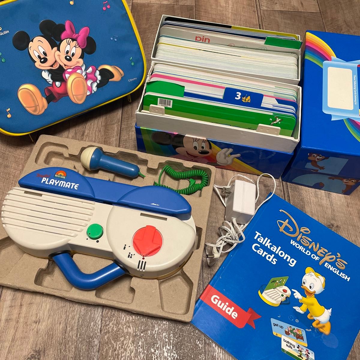 DWE ディズニー トークアロング ワールドファミリー ディズニー英語システム  ジャンク品！！