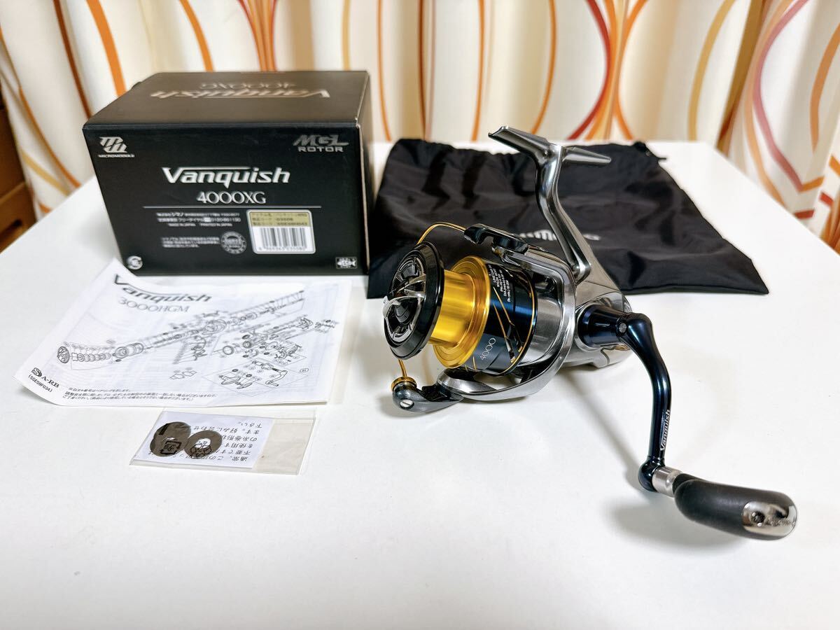 シマノ 16ヴァンキッシュ 4000XG SHIMANO VANQUISH 日本製 MADE IN JAPAN 定価64680円_画像1