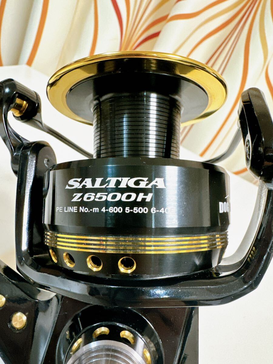 ダイワ ソルティガ Z6500H DOG FIGHT Daiwa SALTIGA 日本製 MADE IN JAPAN 定価110000円の画像9