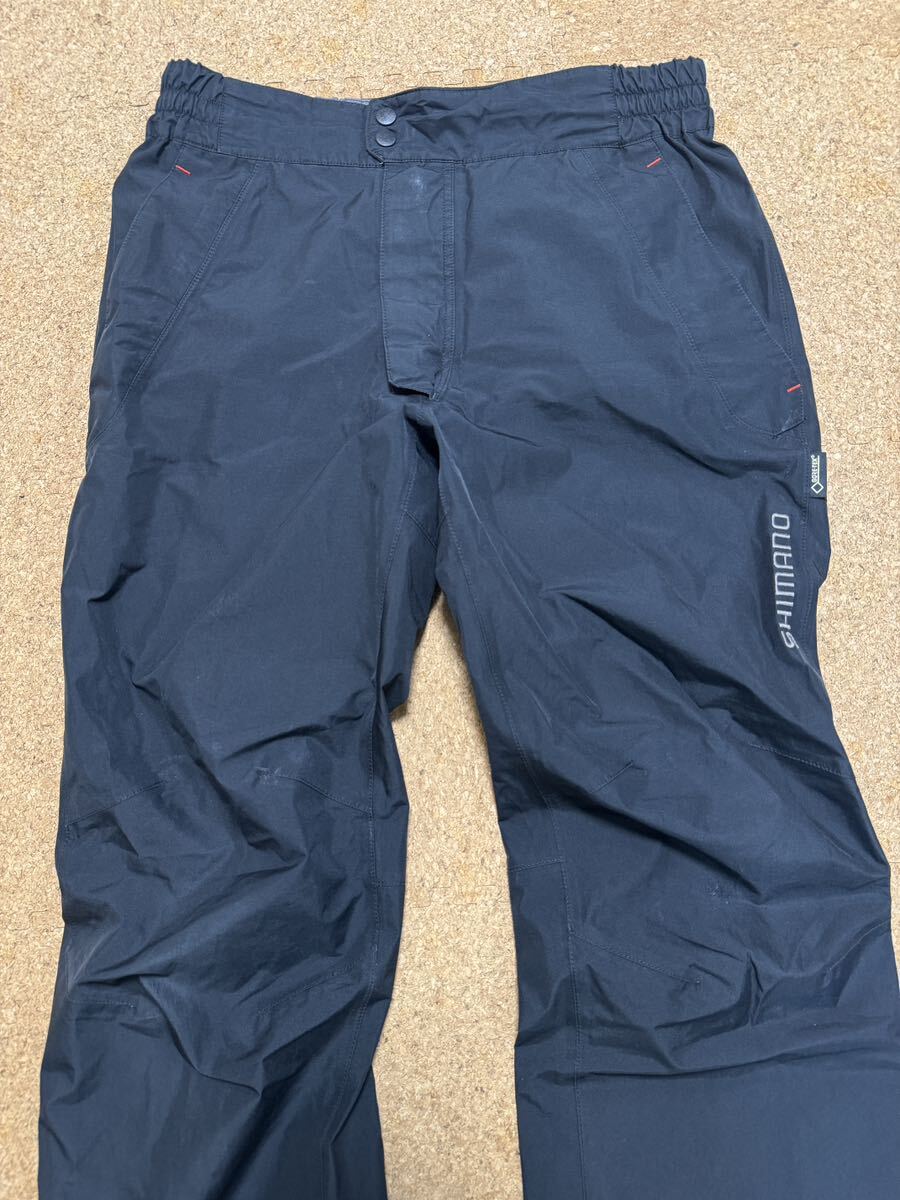 シマノ ゴアテックス GORE-TEX(R) ベーシックパンツ RA-01PR ブラック Mサイズ 定価17600円 SHIMANOの画像2