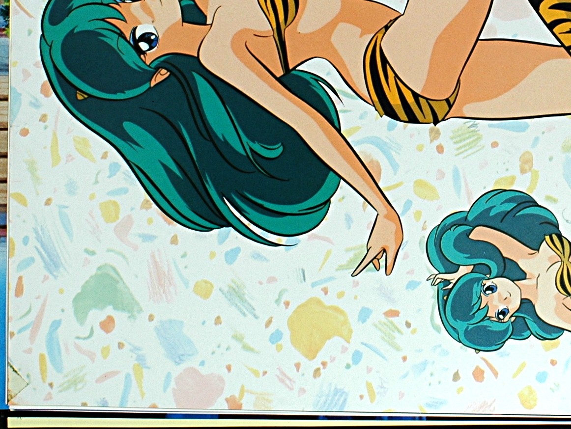 [Vintage] [Delivery Free]1980s Urusei Yatsura (Rumiko Takahashi ) MOVIC Issued B2Poster うる星やつら 高橋留美子[tag5555] 