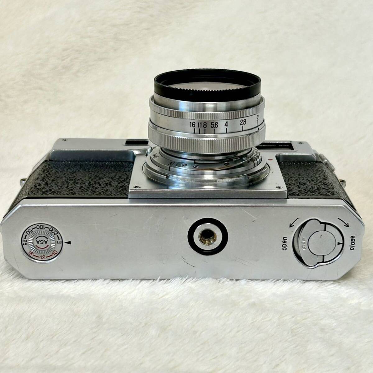 Nikon レンジファインダー フィルムカメラ ボディ　マニュアルフォーカス50mmオールドレンズ付　ニコン　NIKKOR sマウント_画像6