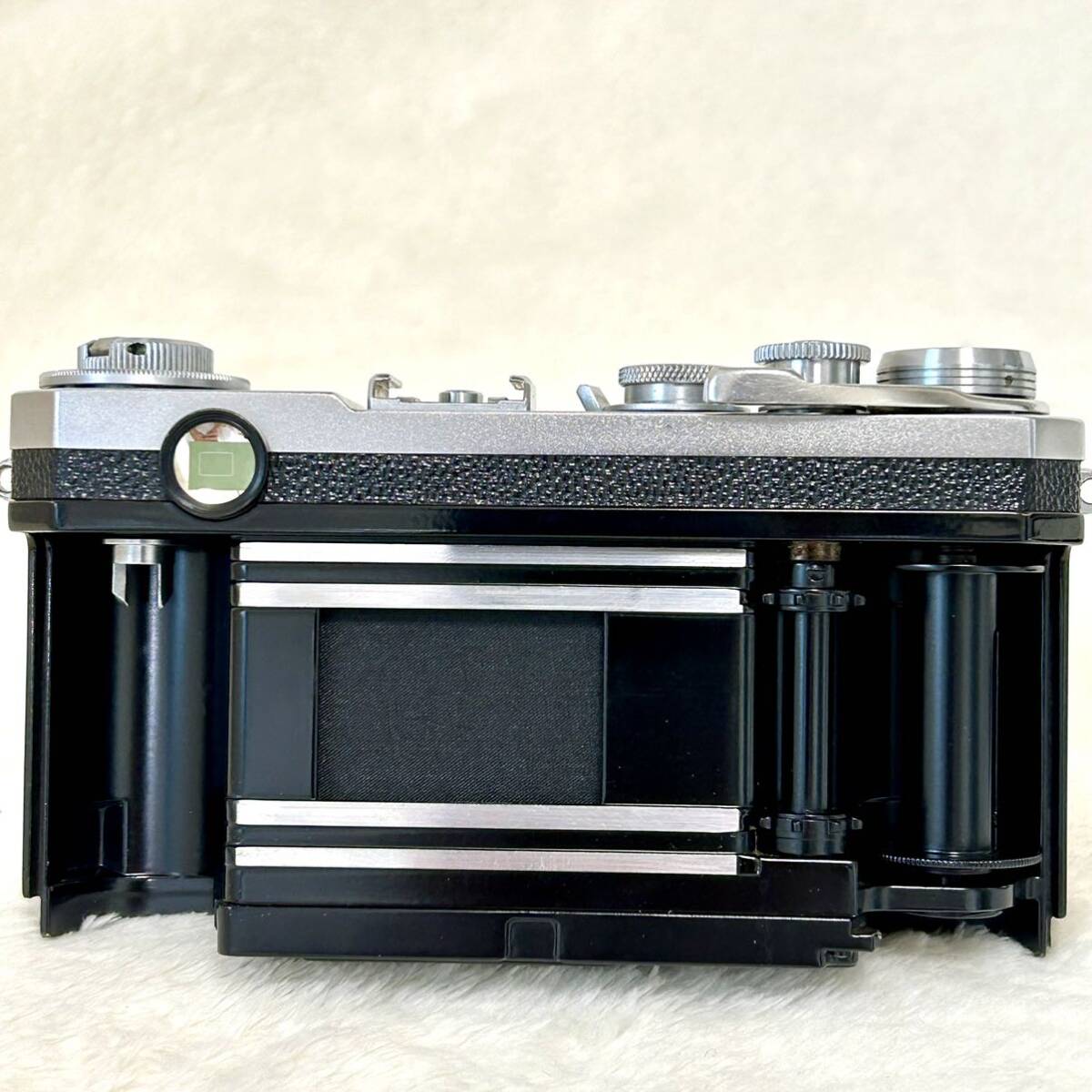 Nikon レンジファインダー フィルムカメラ ボディ　マニュアルフォーカス50mmオールドレンズ付　ニコン　NIKKOR sマウント_画像8