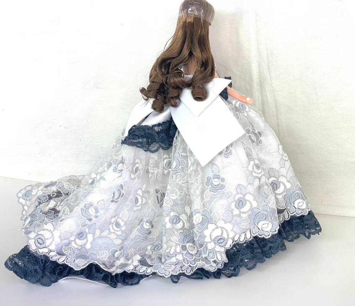 R302-O43-507 TAKARA タカラ マリーン リカちゃん 人形 ドール ドレス 衣装 着せ替え 女の子 4点セット 全身/約27cmの画像4