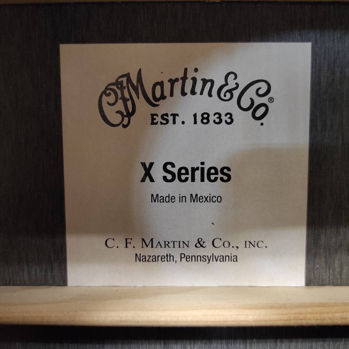 R605-K46-1045 Martin&Co マーチン X Series Xシリーズ マーティン エレアコ ソフトケース付き 通電/音出し確認OKの画像6