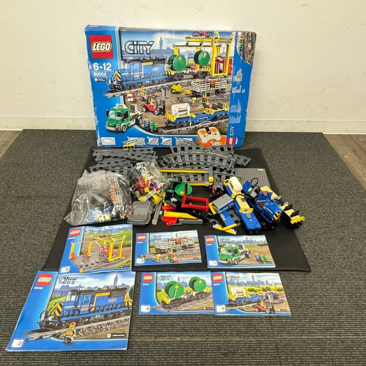 W431-K46-1131 LEGO CITY Lego City 60052si TIKKA -goto дождь товарный состав дизель локомотив электрический локомотив . машина бак 