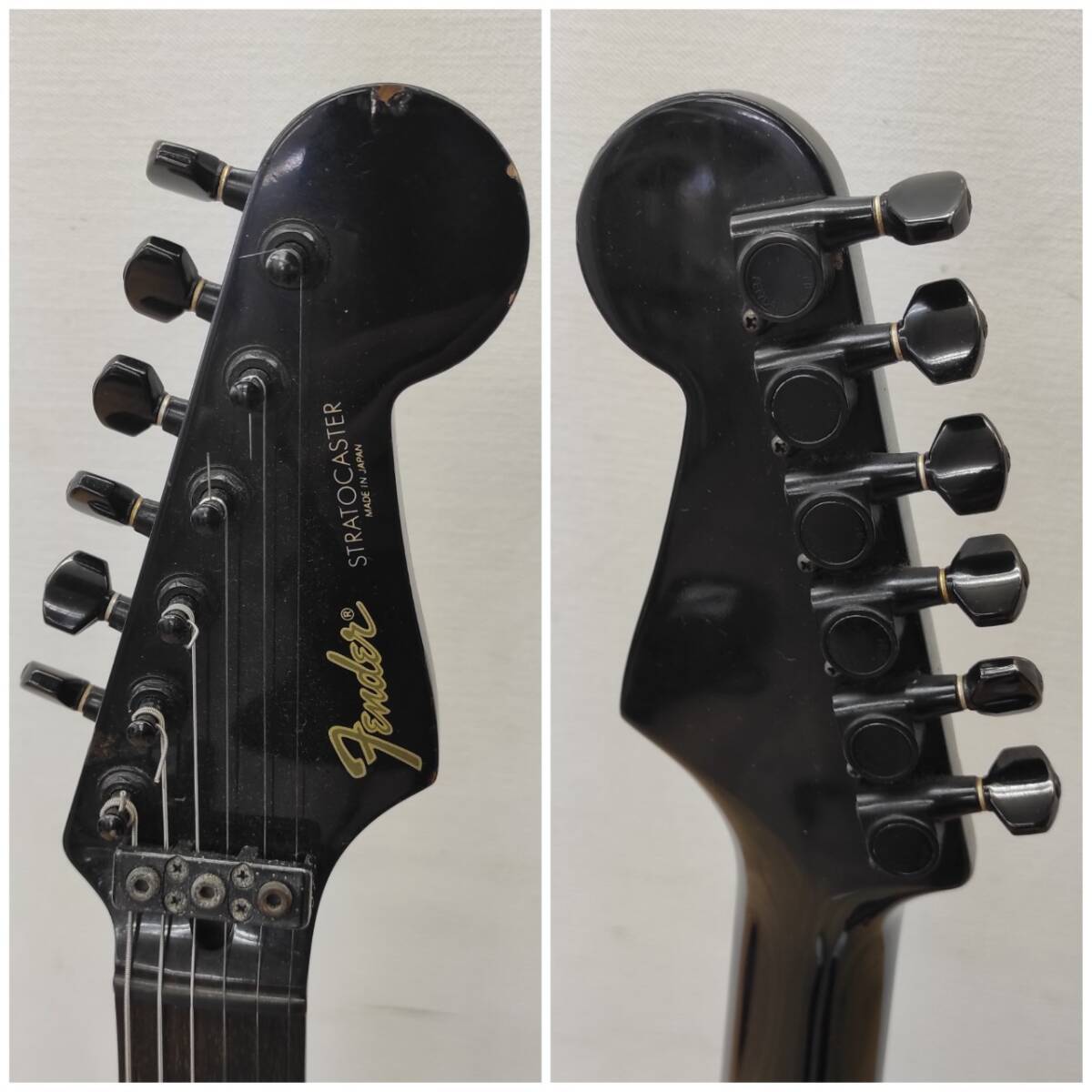 W620-K41-1276 Fender フェンダー STARTOCASTER ストラトキャスター エレキギター 日本製 ストラップ/ソフトケース付きの画像5