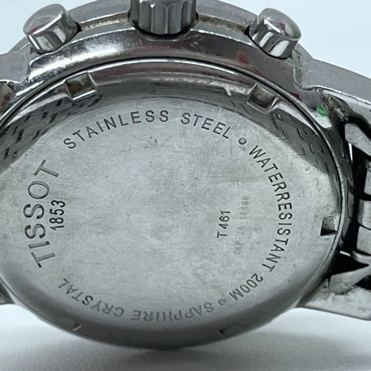R134-K54-38 TISSOT Tissot 1853 T 461 чёрный циферблат мужские наручные часы чёрный циферблат Date PRC200