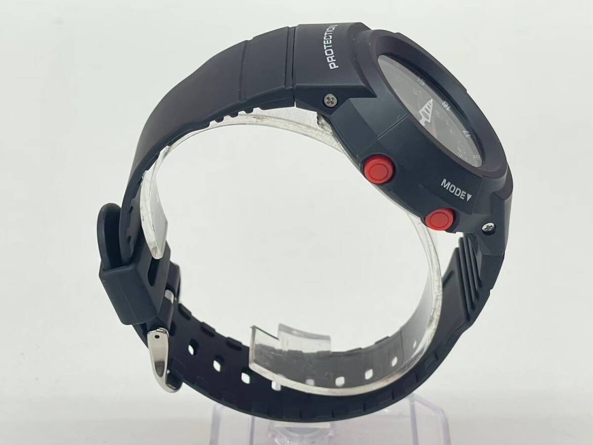 S238-O32-1227 CASIO カシオ G-SHOCK ジーショック AWG-M520 PROTECTION アナデジ ブラック タフソーラー メンズ腕時計 稼働の画像4