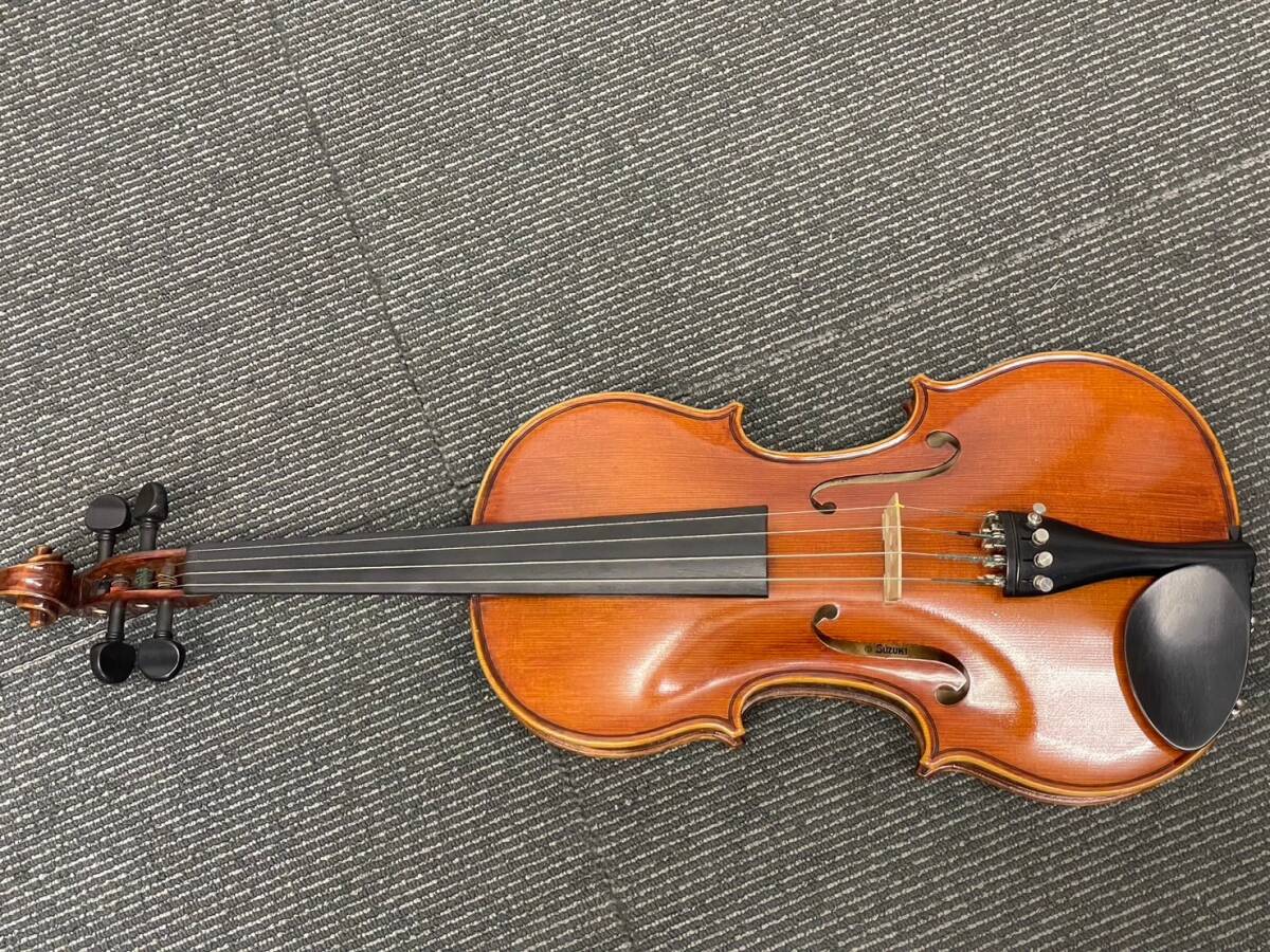 W320-K46-1311 SUZUKI Violin スズキ バイオリン Size 4/4 No.550 Anno 1999 弦楽器 ハードケース/弓/備品付き_画像2