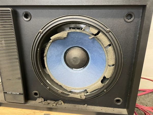 T819-K39-1901 BOSE ボーズ 301 music monitor II 2ウェイスピーカー ペア 音出し確認OKの画像4