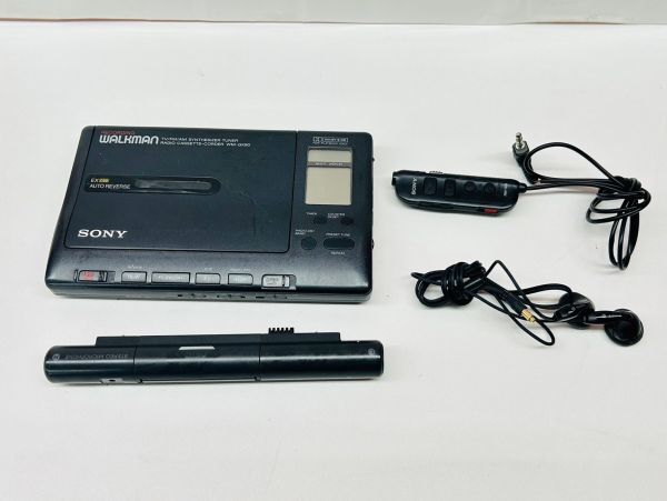 X520-K44-3452 SONY ソニー WALKMAN ウォークマン WM-GX90 ラジオカセットレコーダー イヤホン付き_画像1