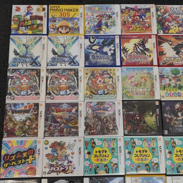 W621-^ Nintendo DS 3DS soft примерно 80 пункт и больше суммировать Pokemon s mash Brothers Animal Crossing Dragon Quest super Mario др. 