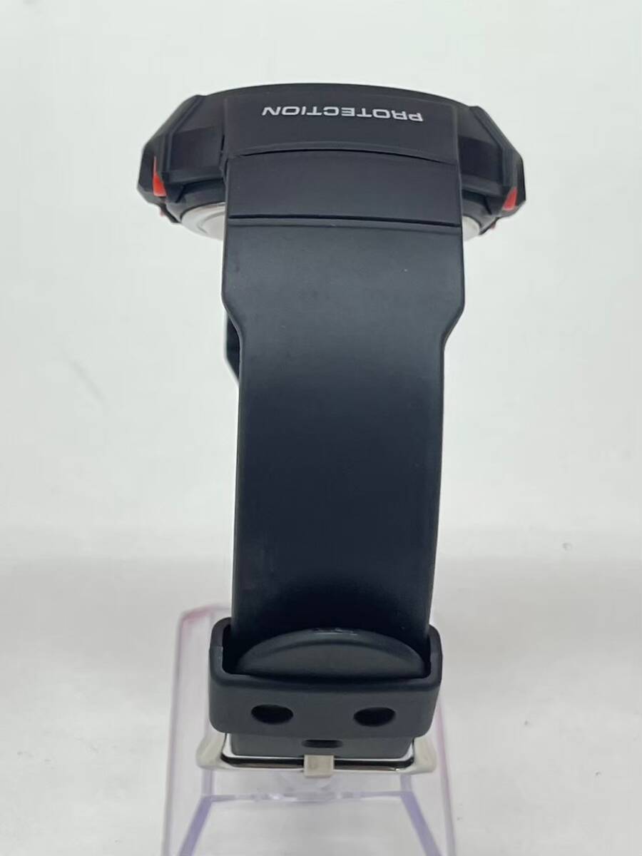 S238-O32-1227 CASIO カシオ G-SHOCK ジーショック AWG-M520 PROTECTION アナデジ ブラック タフソーラー メンズ腕時計 稼働の画像5