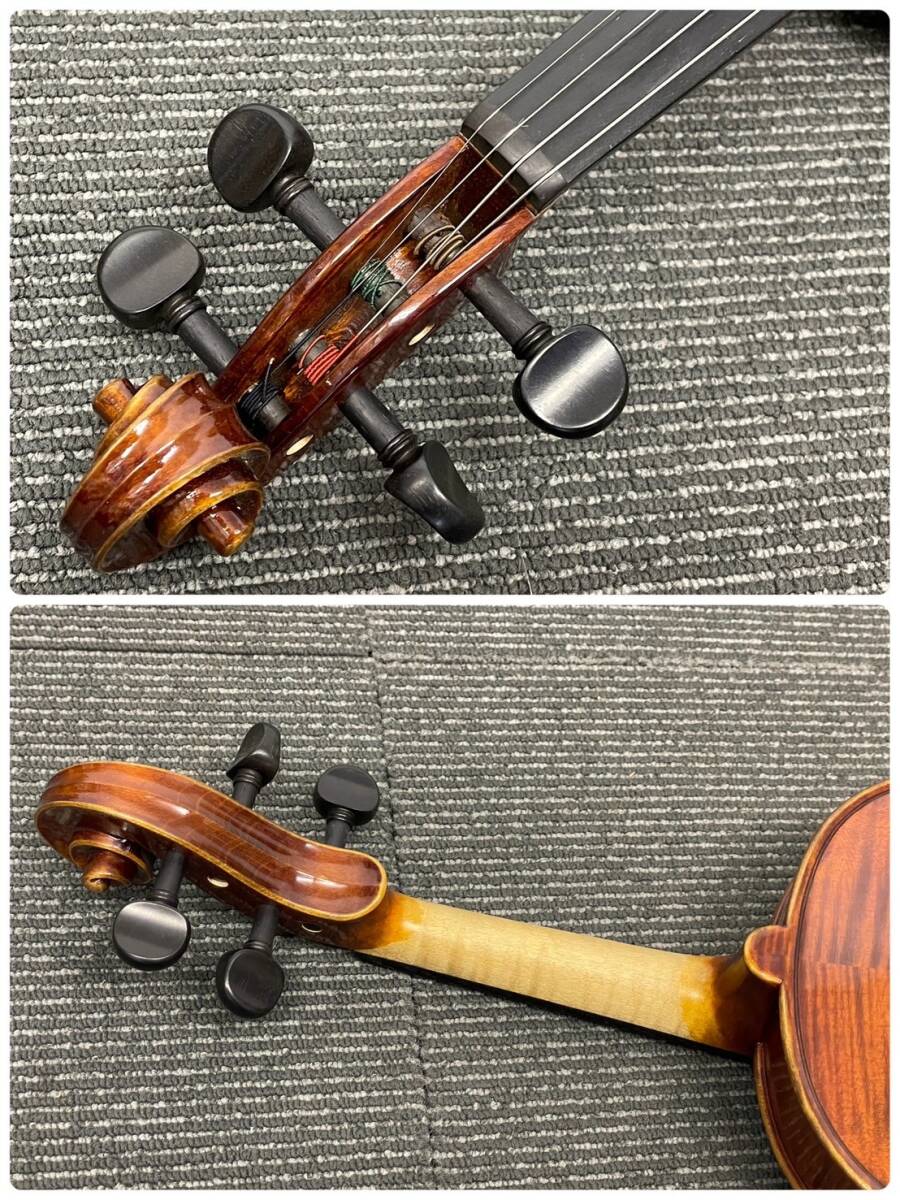 W320-K46-1311 SUZUKI Violin スズキ バイオリン Size 4/4 No.550 Anno 1999 弦楽器 ハードケース/弓/備品付き_画像8