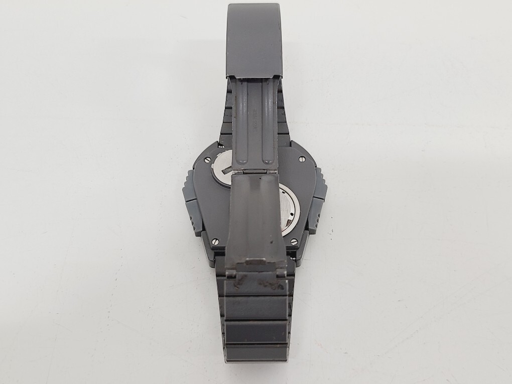 【BF-8339】【1円〜】 BMW モータースポーツ クロノグラフ QZ デジアナ文字盤 スモセコ メンズ腕時計 不動品 箱付き 現状保管品 中古の画像6