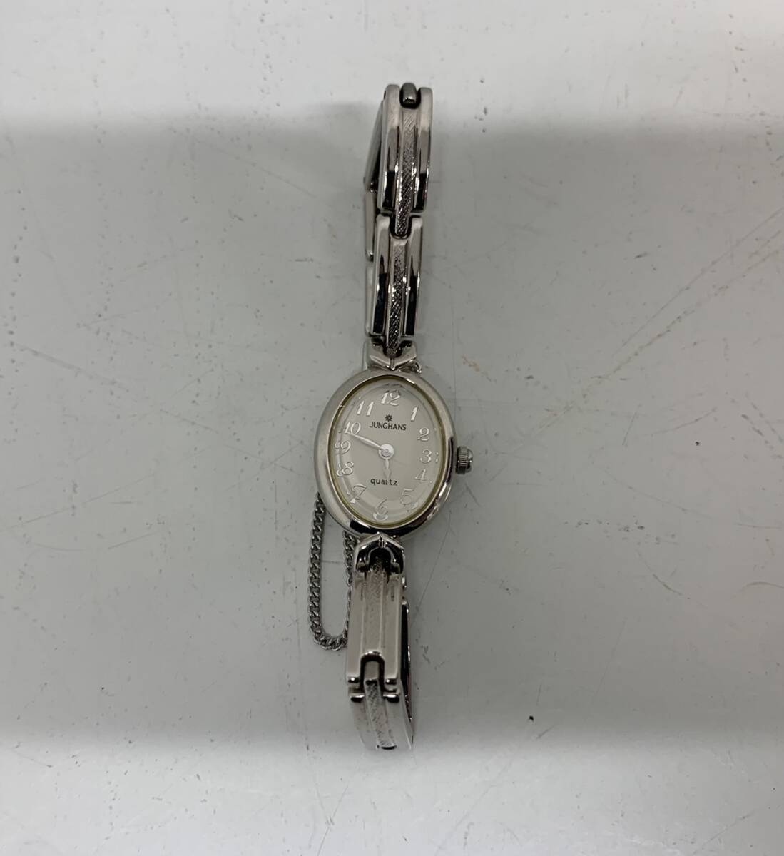 【BF-8327】１円～ JUNGHANS ユンハンス JY-821L/SV925 クオーツ 腕時計 ブランド時計 レディース メンズ ユニセックス 不動品の画像1