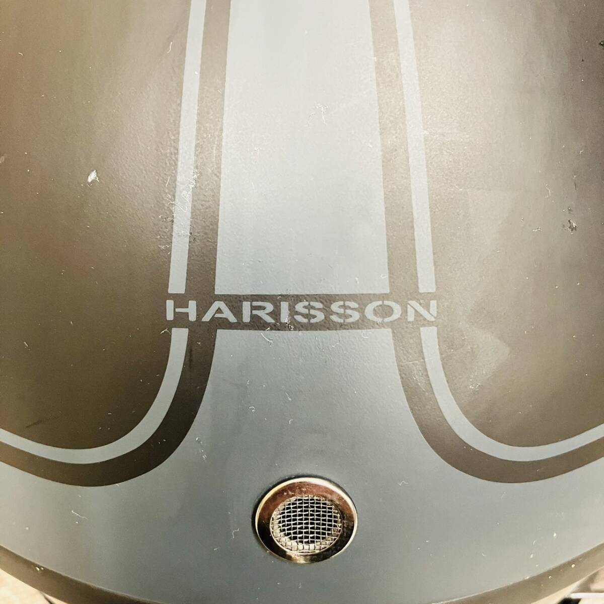 【UAK-438TA】1円～ HARISSON ハリソン ヘルメット ジェットヘルメット 現状品 バイク Lサイズ CLASSIC クラシック 趣味 _画像10