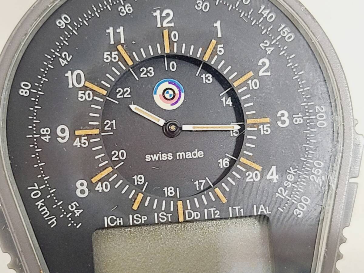 【BF-8339】【1円〜】 BMW モータースポーツ クロノグラフ QZ デジアナ文字盤 スモセコ メンズ腕時計 不動品 箱付き 現状保管品 中古の画像7