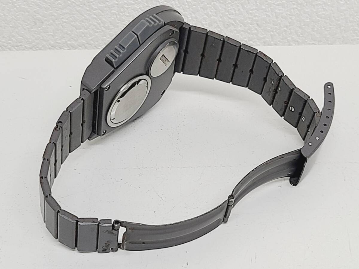 【BF-8339】【1円〜】 BMW モータースポーツ クロノグラフ QZ デジアナ文字盤 スモセコ メンズ腕時計 不動品 箱付き 現状保管品 中古の画像9