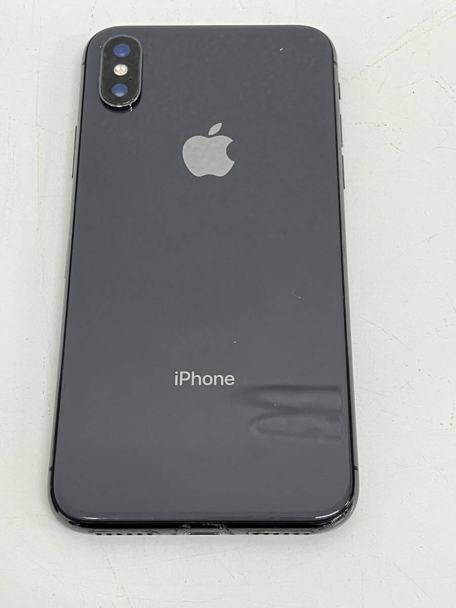 【BF-8039】【1円〜】iPhone X 256GB IMEI356740085450360 バッテリ最大容量74％ 動作確認済 本体 SIMフリー 利用制限判定〇 現状保管品の画像2