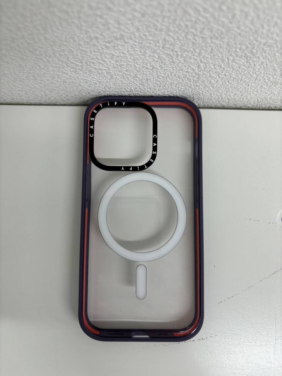 【BF-8075】【１円～】 CASETiFY iPhoneケース アイフォン Proシリーズ シリコン 3点セット 縦約15㎝ 横約7.5cm おまとめ 現状品 保管品の画像4