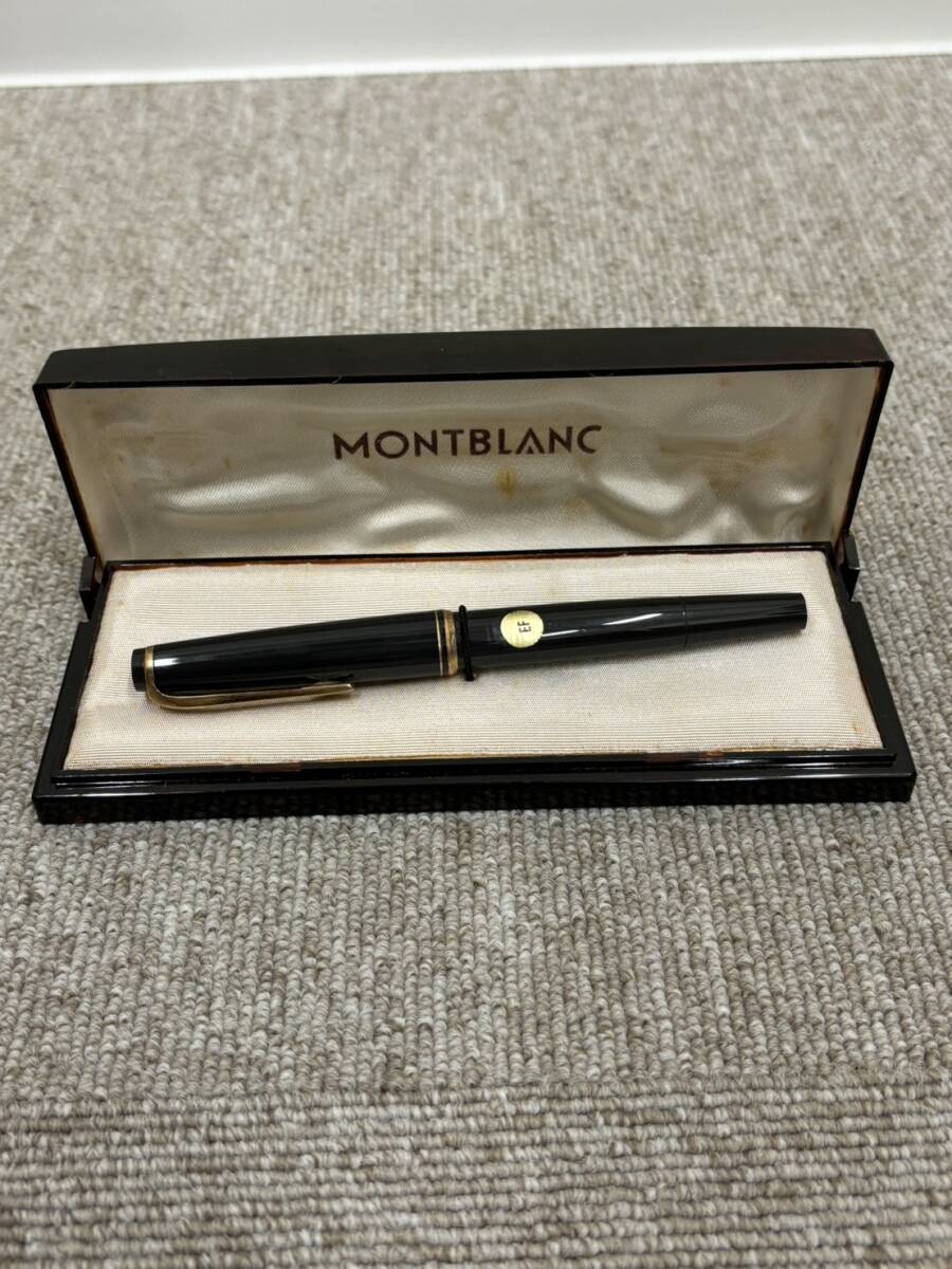 【UAK-569SR】Mont Blanc モンブラン 万年筆 筆記用具 文房具 コレクションアイテム 年代物 筆記未確認 ブランド 箱付きの画像1