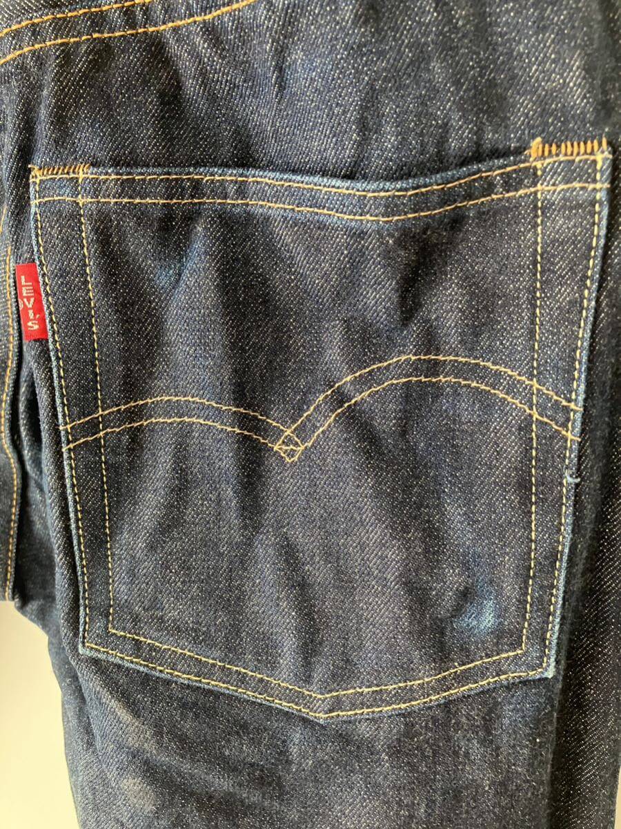 【米国製】LEVI’s LVC 501 66モデル　ホワイトオーク製コーンデニム_画像8