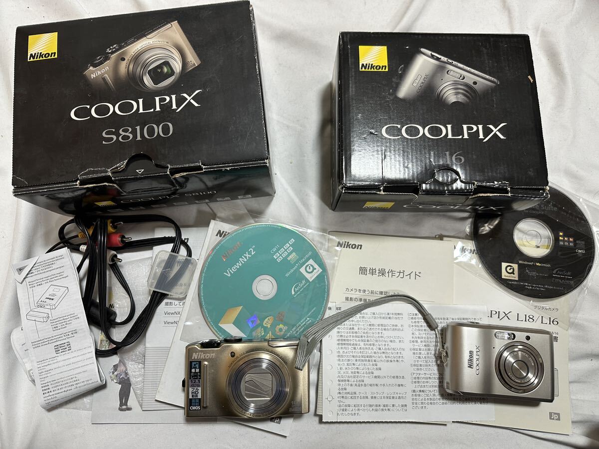 デジ2484①★ジャンク品 デジタルカメラ 65個まとめ Canon IXY CASIO EXLIM Nikon COOLPIX FinePix sony cyber-shot Panasonic LUMIXの画像10