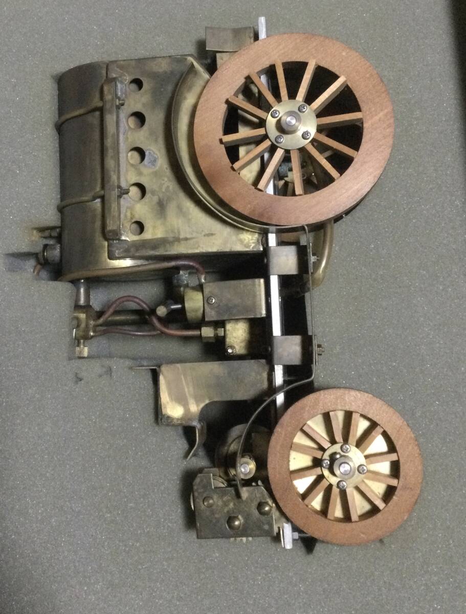 送料込 蒸気自動車 SL CAR 創 スチームエンジン 模型の画像1