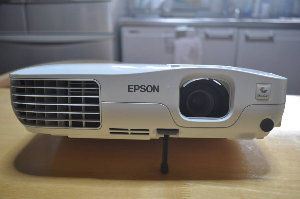 ◆◇【動作品】EPSON EB-S10 プロジェクター ランプ時間163hr／0hr 動作品 リモコン付き◇◆の画像3