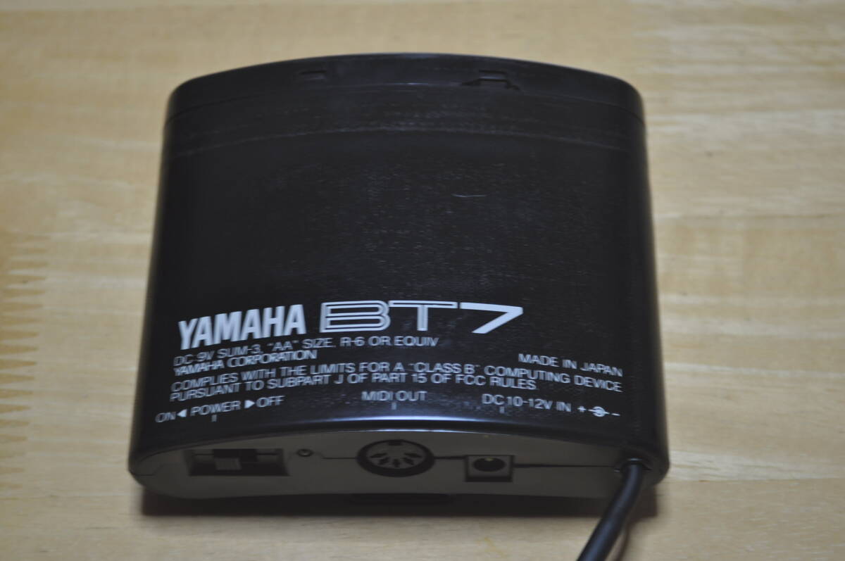 ◆◇【動作品】YAMAHA WX11 MIDIウインドジェネレータ＋BT7パワーパック（訳アリ） 他付属品有り◇◆の画像2