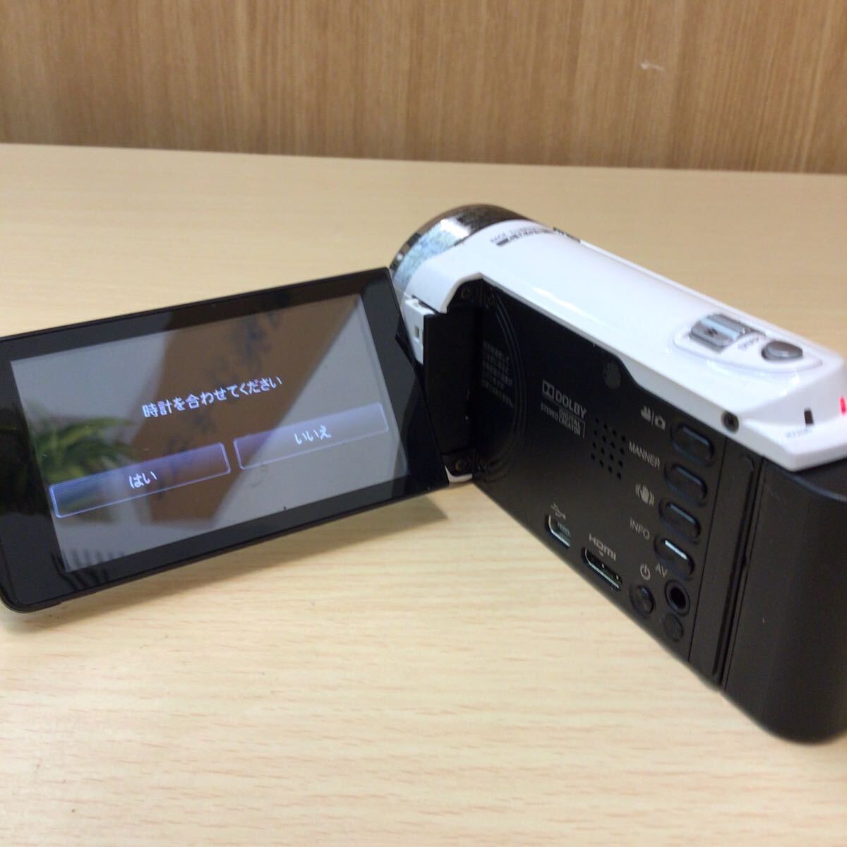 JVC ケンウッド　FULL HD デジタルビデオカメラ GZ-E265-W AVCHD 撮影可能_画像6