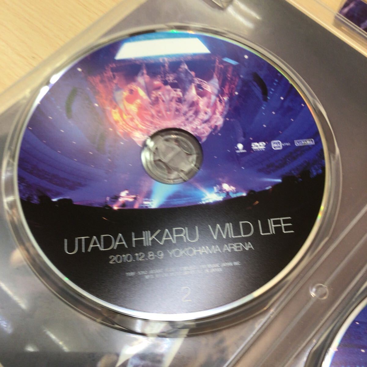 DVD UTADA HIKARU WILD LIFE 2010. 12.8-9 YOKOHAMA ARENA 宇多田ヒカルの画像5