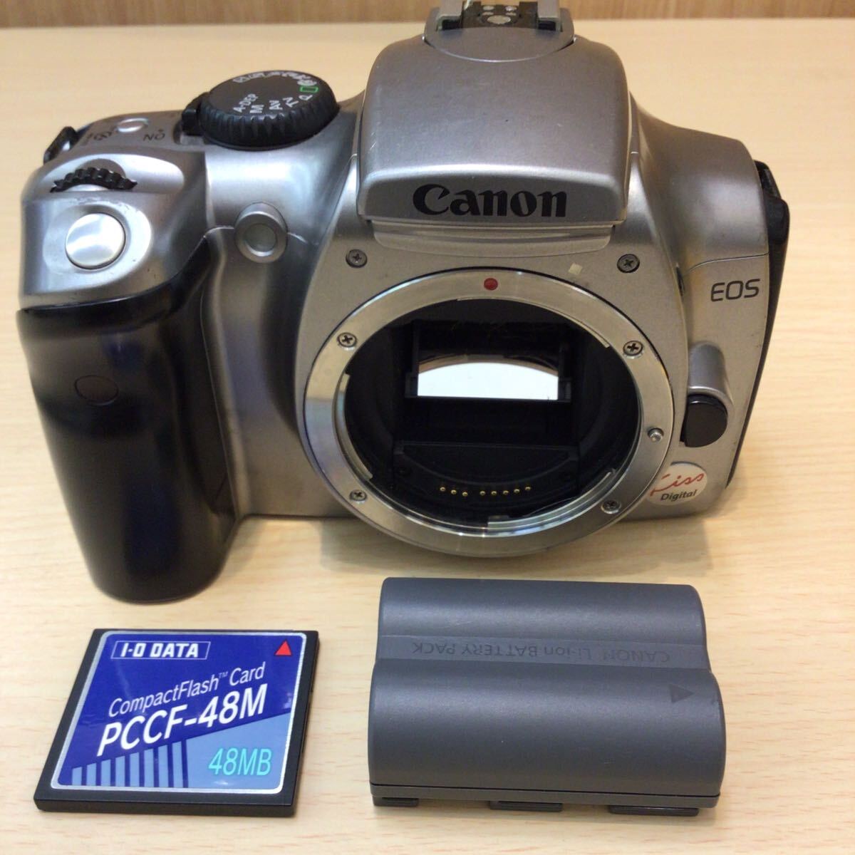 Canon EOS Kiss Digital デジタル一眼レフカメラ キャノン ボディ バッテリー メモリーカード 撮影可能の画像10