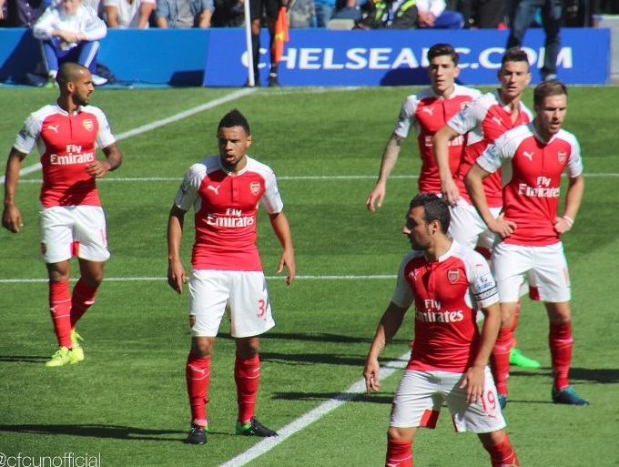 【送料無料】Arsenal 2015-16 vs West Ham　スカーフ_画像6