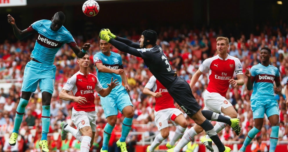 【送料無料】Arsenal 2015-16 vs West Ham　スカーフ_画像4