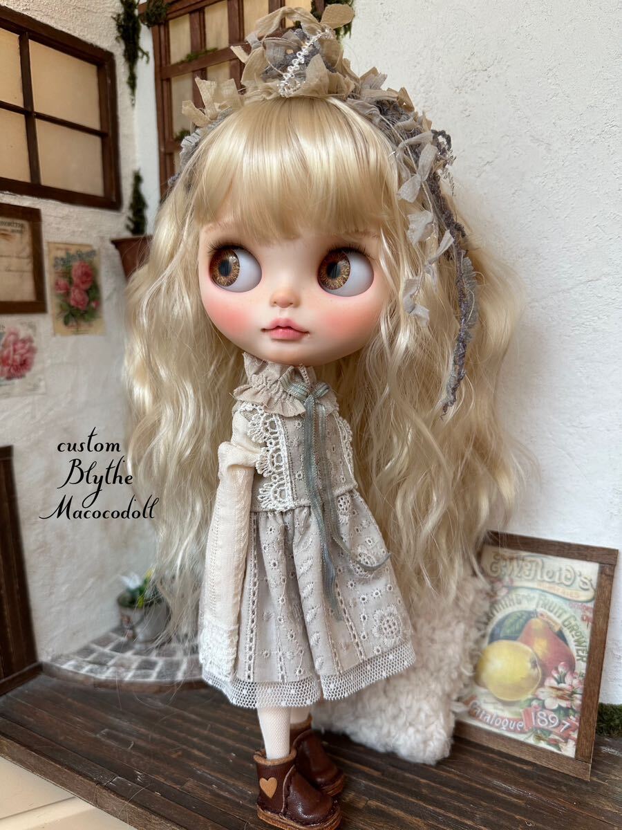 ★Custom BLYTHE ★ カスタムブライス.:＊macocodoll.*プラッドパレード カスタムの画像8