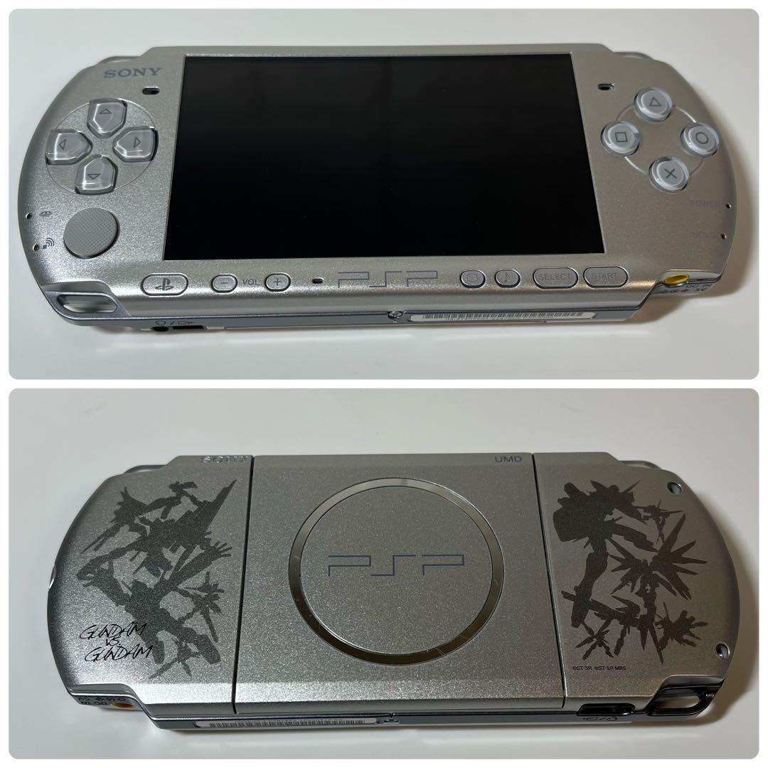 【美品】PSP3000　充電器付き　機動戦士ガンダム ガンダム VS. ガンダム プレミアムパック　プレイステーションポータブル_画像2