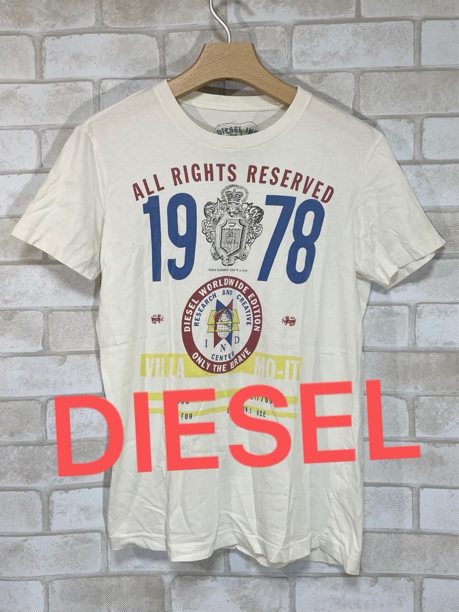 【DIESEL】ディーゼル　ビンテージ　半袖Tシャツ　78ロゴ　カットソー