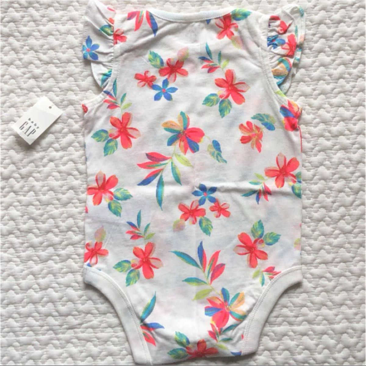 新品 babygap  ZARAbaby ザラ　ギャップ　ロンパース タンク　80 女の子　夏服　タンクトップ　半袖　80サイズ