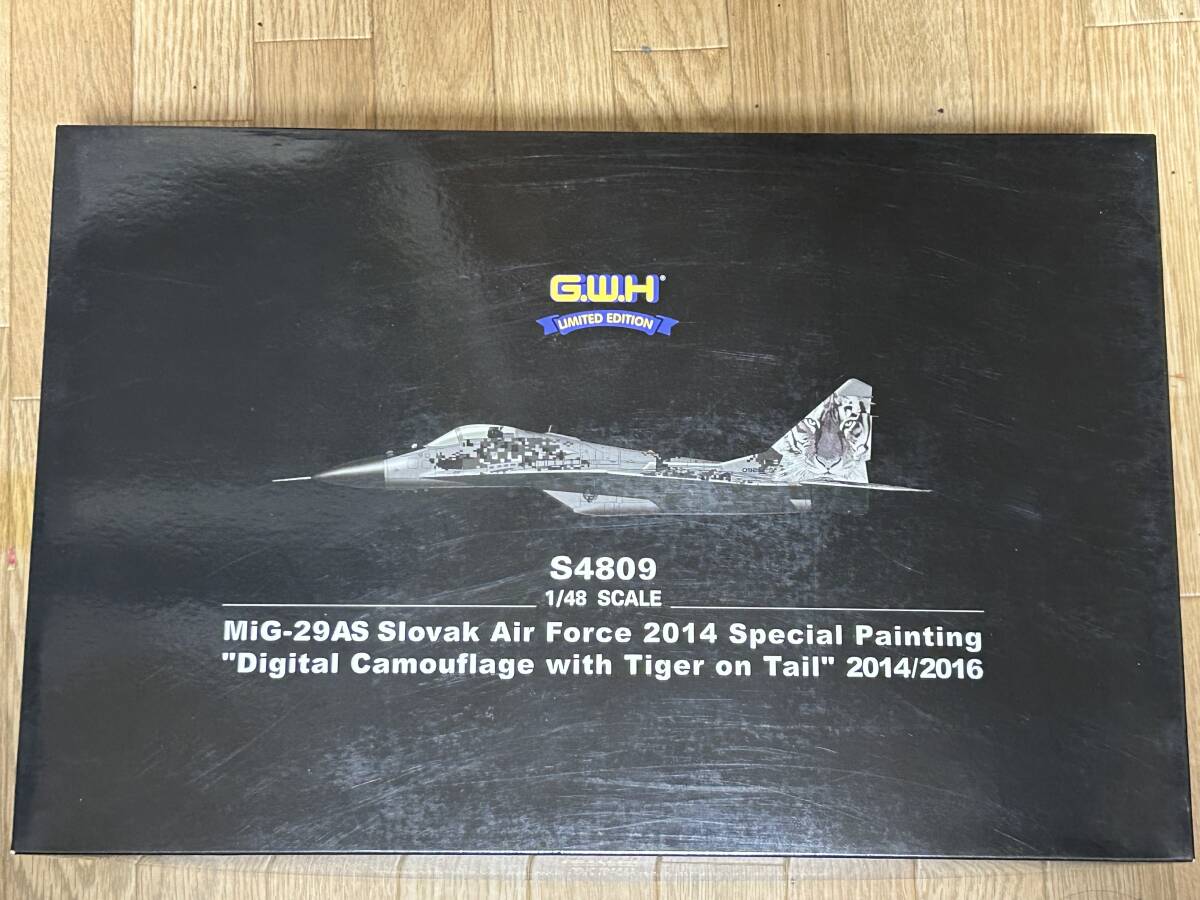 ピットロード　Great Wall Hobby　グレートウォールホビー　GWH　1/48　MiG-29AS スロバキア空軍 デジタル迷彩_画像1