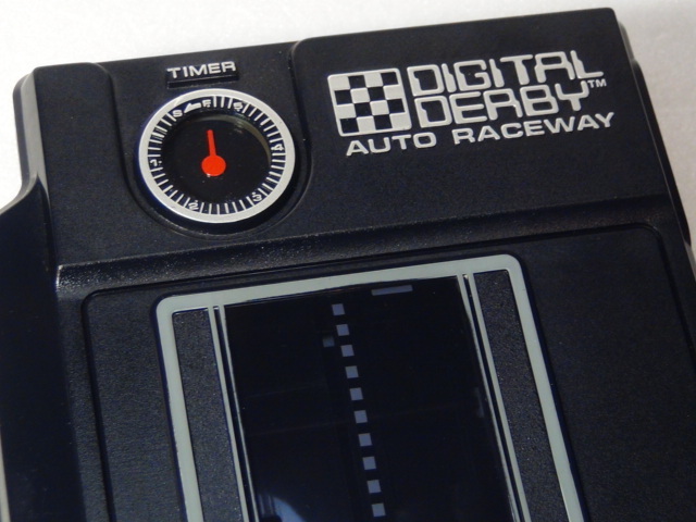 値下 レトロ ビンテージ トミー ブラックレーサー 日本製 1978 F-1 レース BLACK RACER LSI LCD FL 箱付 動作OK_画像3