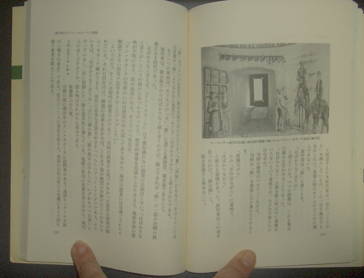 荻内勝之『ドン・キホーテの食卓』新潮選書　昭和63年★スペイン・マドリード料理、文学エッセイ_画像5