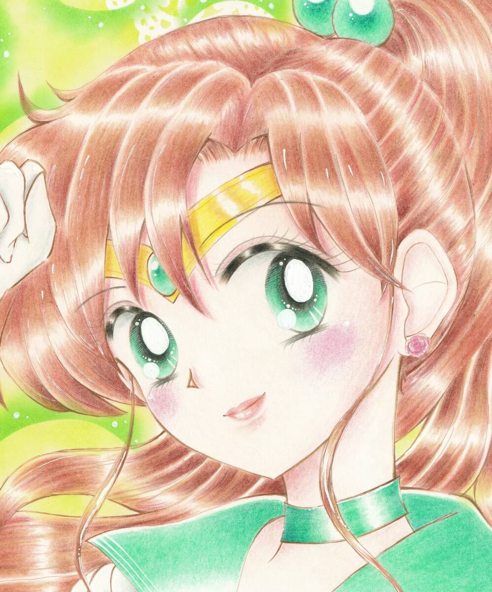  sailor jupita- tree .... hand-drawn illustrations original picture Pretty Soldier Sailor Moon 