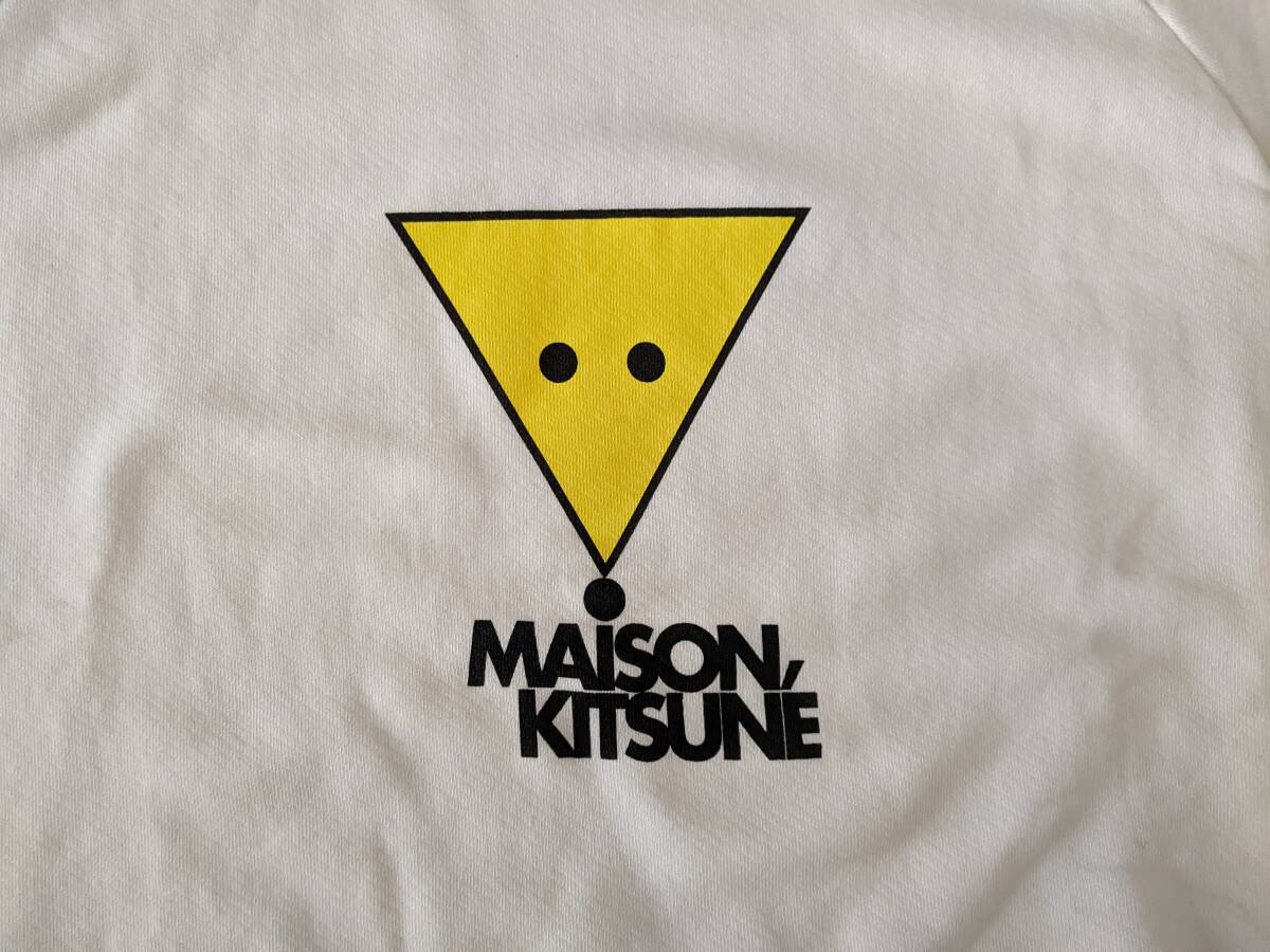 【2枚セット】 Maison Kitsune メゾンキツネ Tシャツ プルオーバー スウェット Sサイズの画像3
